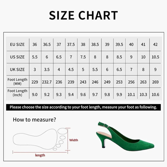 Women’s Green Low Heel Pump Closed Pointed Toe Kitten Wedding Party Dress Shoes - Picture 6 of 6